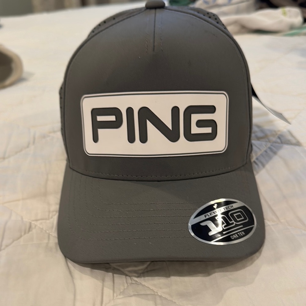 Ping Dark Gray Cap with Logo